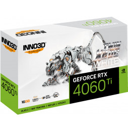 VGA Inno3D GeForce® RTX 4060TI 16GB Twin X2 OC White
