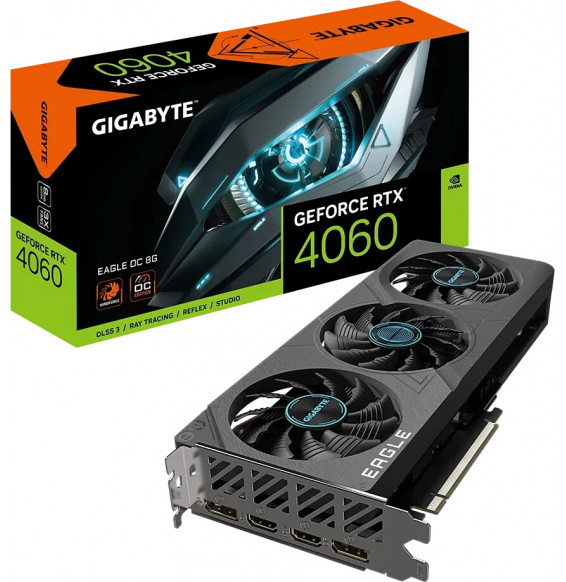 VGA Gigabyte GeForce® RTX 4060 8GB EAGLE OC