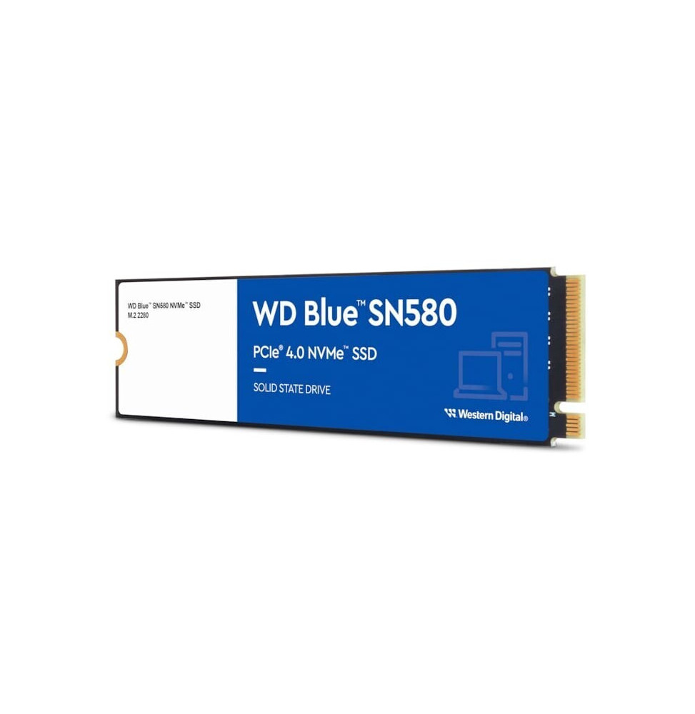SSD WD Blue 2TB SN580 NVME M.2 PCIe 4.0 x4 WDS200T3B0E