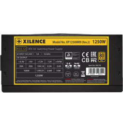 Power SupplyXilence PerformanceX XP1250MR9.21250W ATX3.0 XN178