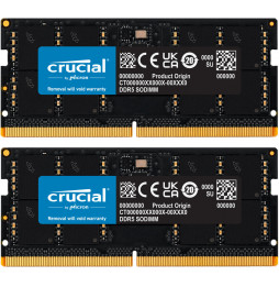 S/O 32GB KIT 2x16GB DDR5 PC 5600 Crucial CT2K16G56C46S5