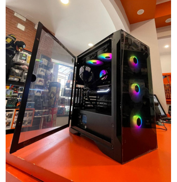 PC GAMING Zaon R83 AMD Ryzen 7 5700X 4.6GHz - Nvidia RTX 4060 8GB - SSD M2 1TB - DDR4 16GB - Liquido