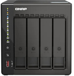 NAS Server QNAP TS-453E-8G - Intel® Celeron® - J6412 - Schwarz