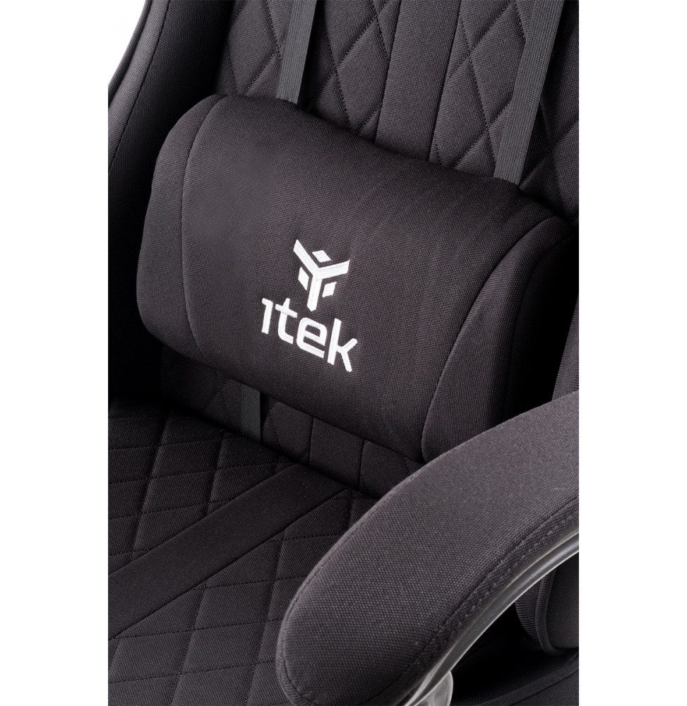 itek Gaming Chair RHOMBUS FF10 - Tessuto, Doppio Cuscino