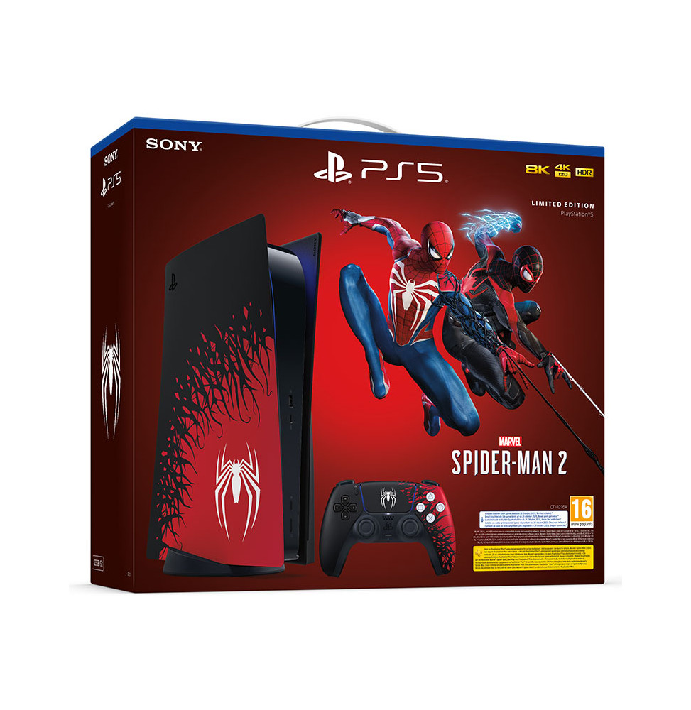PlayStation 5 + Marvel's Spider-Man 2 Bundle Limited Edition