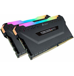 DDR4 64GB KIT 2x32GB PC 3600 Corsair Vengeance RGB Pro CMW64GX4M2D3600C18