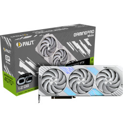VGA Palit GeForce® RTX 4070 Ti 12GB Gaming Pro White OC