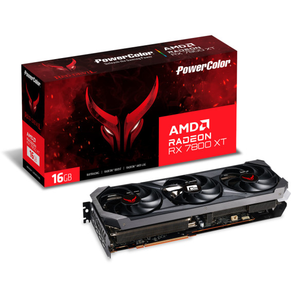 VGA PowerColor Radeon Red Devil RX 7800XT 16GB GDDR6