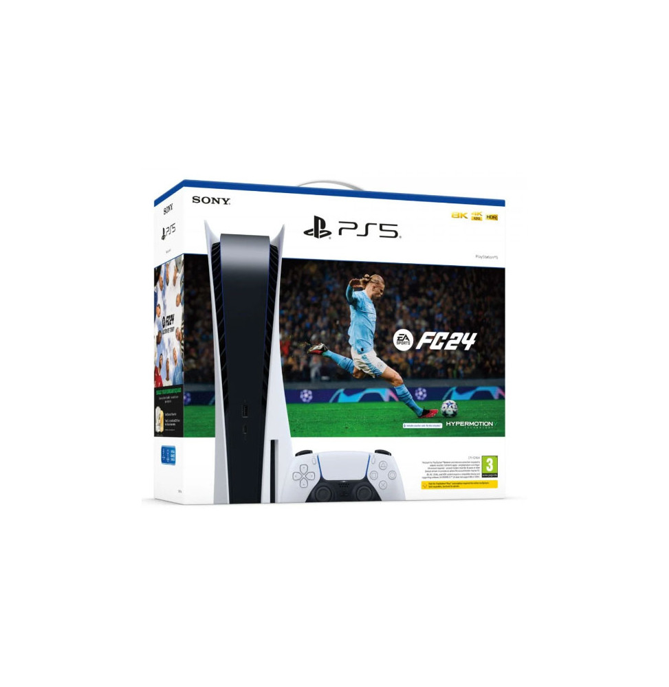 PlayStation 5 + EA SPORTS FC 24 + FUT VCH - Garanzia Italia PS5 FC24 Bundle