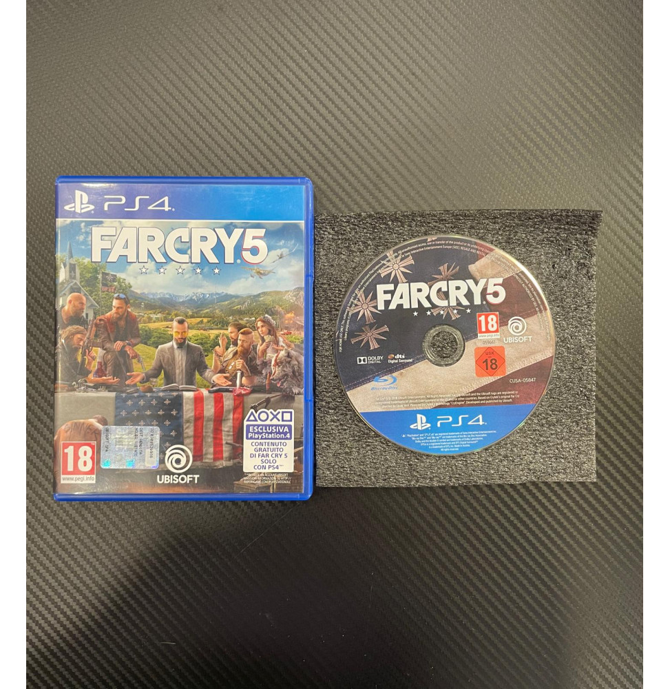 PS4 - Far Cry 5 - Edizione Italiana - Usato in ottime condizioni - Playstation 4