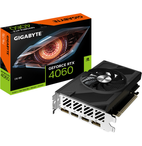 VGA Gigabyte GeForce® RTX 4060 8GB D6