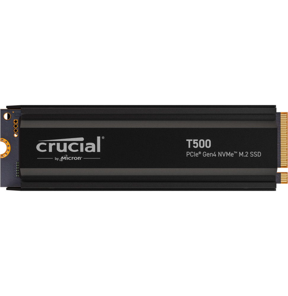 SSD Crucial 2TB T500 CT2000T500SSD5 PCIe M.2 NVME PCIe 4.0 x4 Heatsink