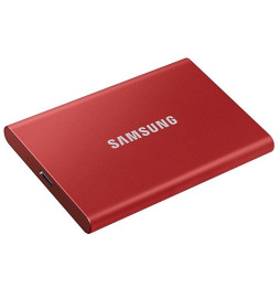 SSD extern Samsung 500GB T7 MU-PC500R rot