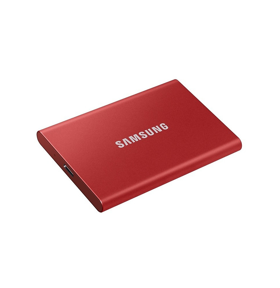 SSD extern Samsung 500GB T7 MU-PC500R rot