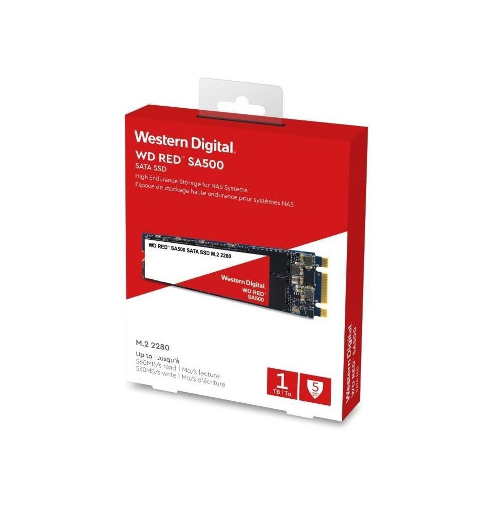 SSD WD RED 1TB SA500 Sata3  M.2 WDS100T1R0B SATA