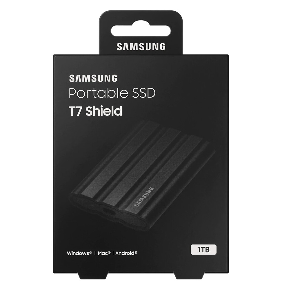 SSD extern Samsung 1TB T7 Shield MU-PE1T0S schwarz