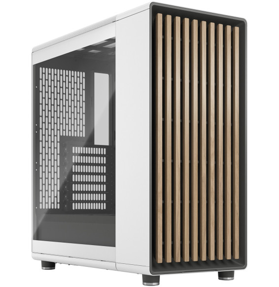 PC- Case Fractal Design North Chalk White TG