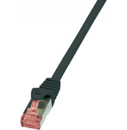 Kabel Patchkabel CAT.6 0,50m Logilink Weiß CQ2021S