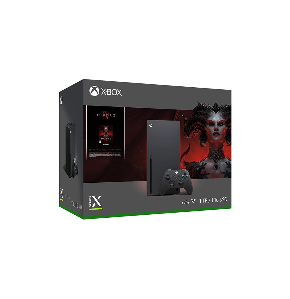 XBOX SERIES X 1TB + Diablo IV