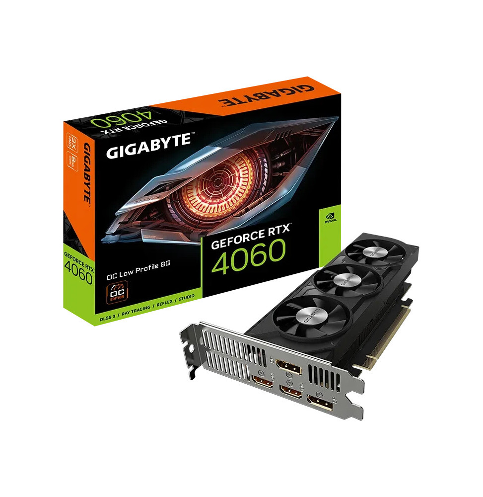 VGA Gigabyte GeForce® RTX 4060 8GB OC Low Profile