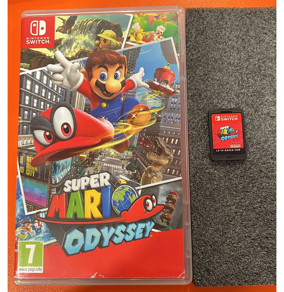 Super Mario Odyssey Nintendo Switch usato ottime condizioni, edizione italiana
