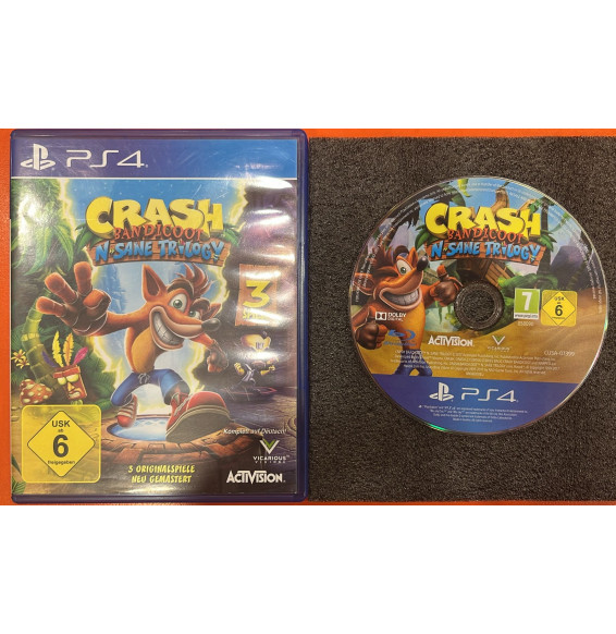 PS4 Crash Bandicoot N- Sane Trilogy usato in ottime condizioni