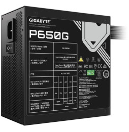 Power SupplyGigabyte GP-P650G