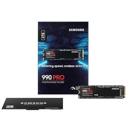 SSD Samsung 990 Pro M.2 4TB NVMe MZ-V9P4T0BW PCIe 4.0 x4