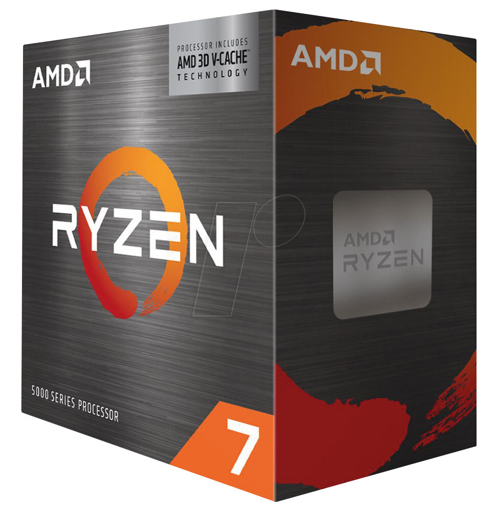 AMD Ryzen 7 5700X3D Box AM4 (4,100GHz) WOF ohne Kühler