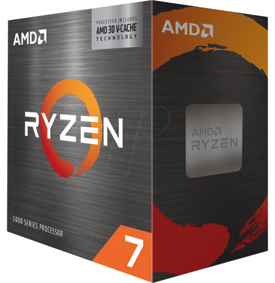 AMD Ryzen 7 5700X3D Box AM4 (4,100GHz) WOF ohne Kühler