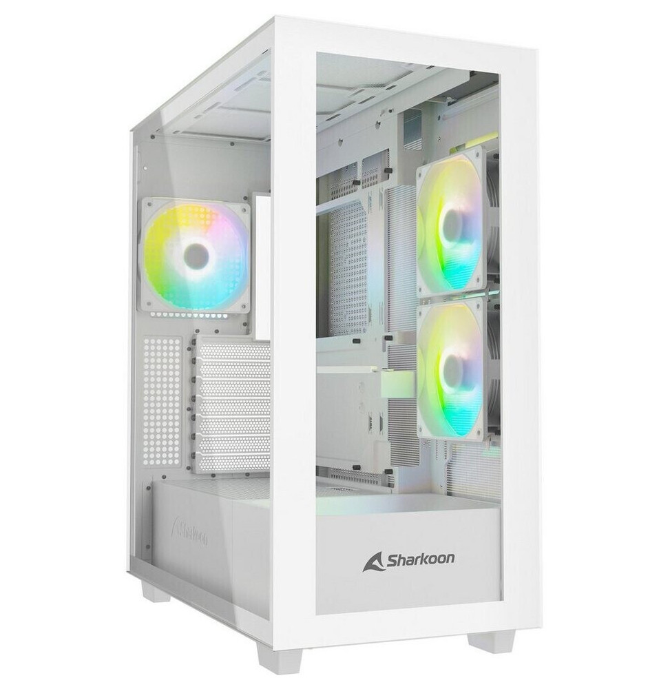 PC- Case Sharkoon Rebel C60 RGB White
