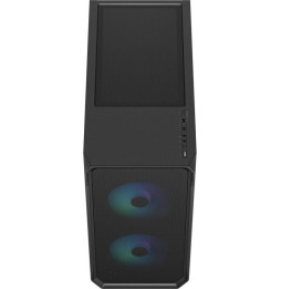 PC- Case Fractal Focus 2 RGB TG Clear Tint - schwarz