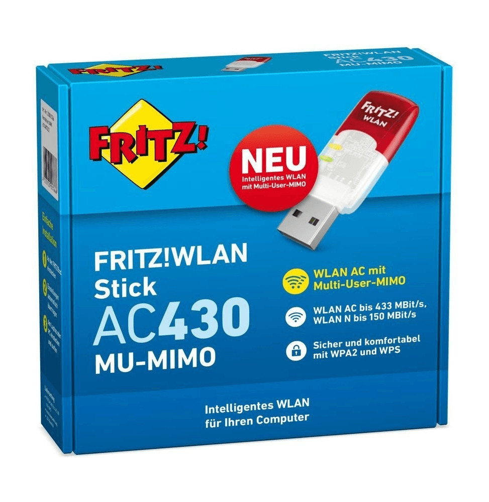 AVM Fritz! Wlan Stick AC 430 Network Adapter 20002766