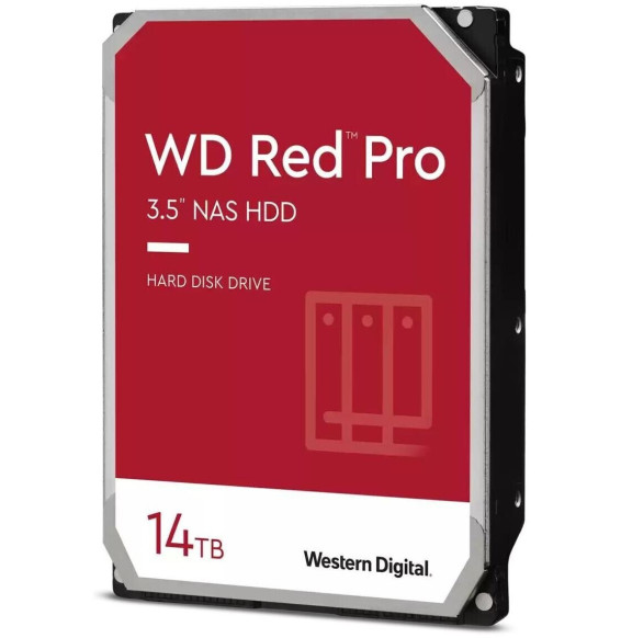 HDD WD Red Pro WD142KFGX 14TB/8,9/600/72 SATA III (D)