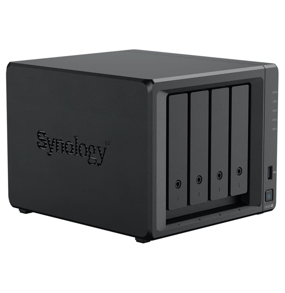 Captiva NAS Server S75-471 (Synology DS423+ / 2GB RAM / 4-Bay 32TB mit 4x 8 TB WD Red Plus)