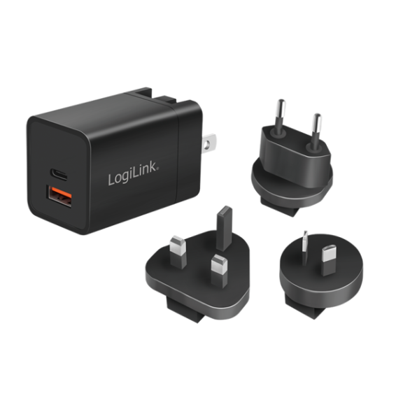 Logilink USB Travel Charger USB-AF &USB-CF PA0301