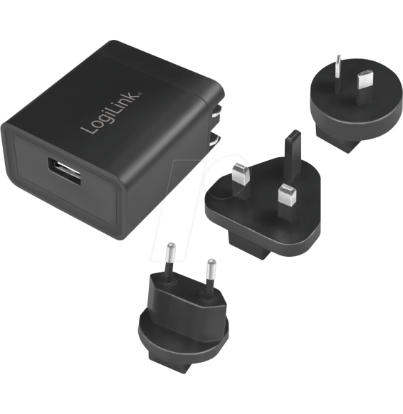 Logilink USB Travel Charger black PA0187