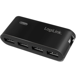 LogiLink USB 2.0 Hub 4-port mit Netzteil - UA0085