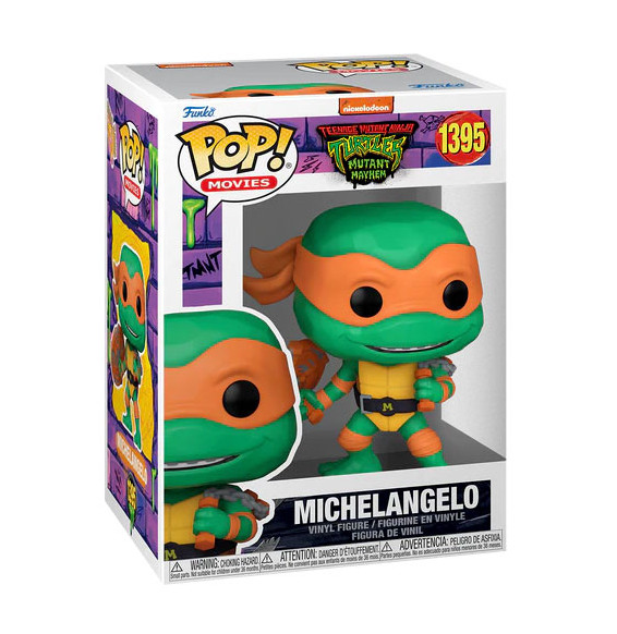 FUNKO POP TMNT Turtles Mutant Mayhem Michelangelo 1395