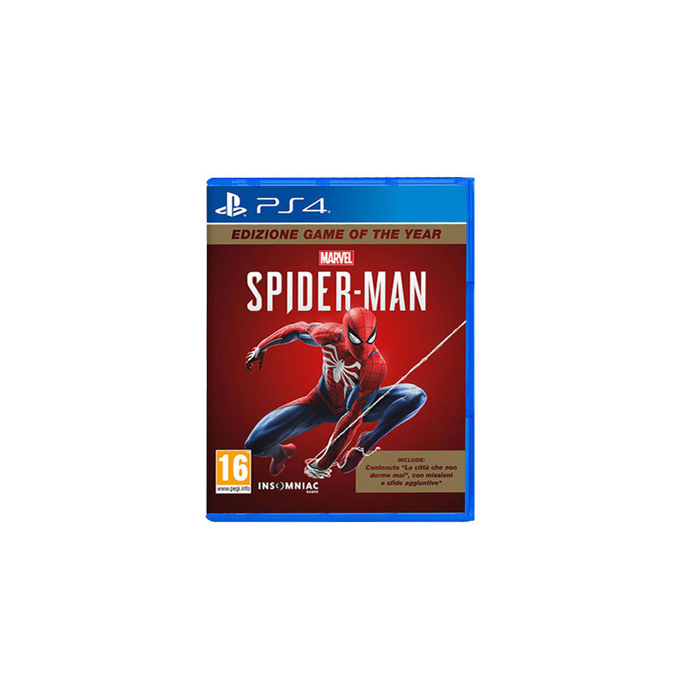 PS4 - Marvel's Spider-Man GOTY - Edizione Italiana - Playstation 4