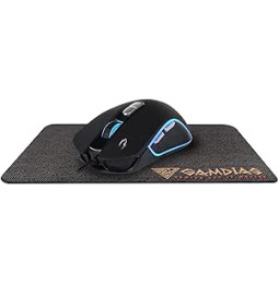 GAMDIAS MOUSE GAMING ZEUS M3 LUCI RGB 13 EFFETTI 7200 DPI + PAD