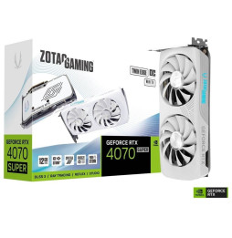 VGA ZOTAC GeForce® RTX 4070 SUPER 12GB Twin Edge OC White