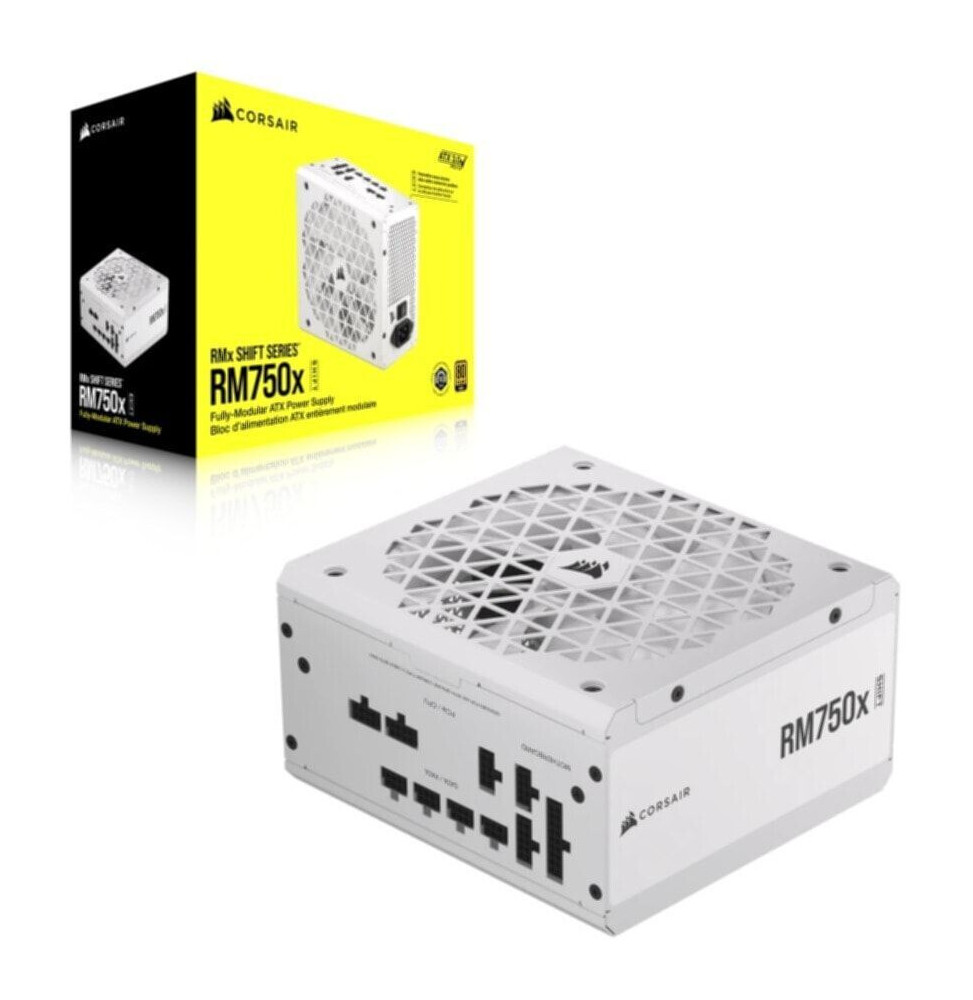 Power SupplyCorsair RM750x SHIFT 80 Plus Gold ATX3.0 White (CP-9020273-EU)