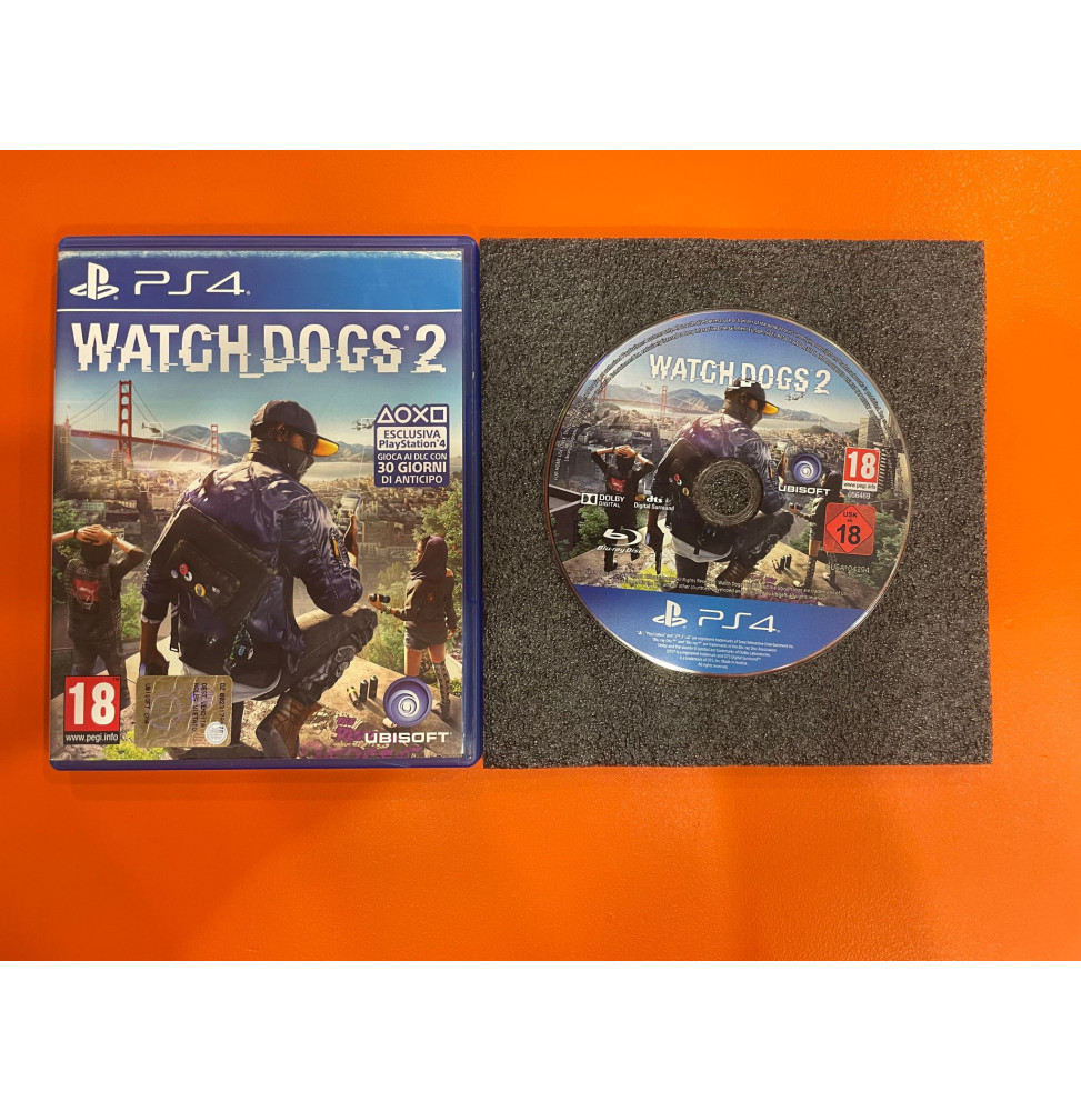 PS4 - Watch Dogs 2 - Edizione Italiana - Usato in ottime condizioni - Playstation 4