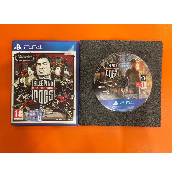 PS4 - Sleeping Dogs Definitive Edition - Edizione Italiana - Usato in ottime condizioni - Playstation 4