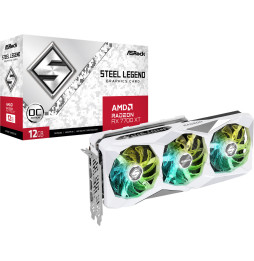 VGA ASRock Radeon RX 7700 XT 12GB Steel Legend OC