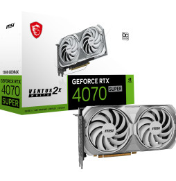 VGA MSI GeForce® RTX 4070 Super 12GB Ventus 2X White OC