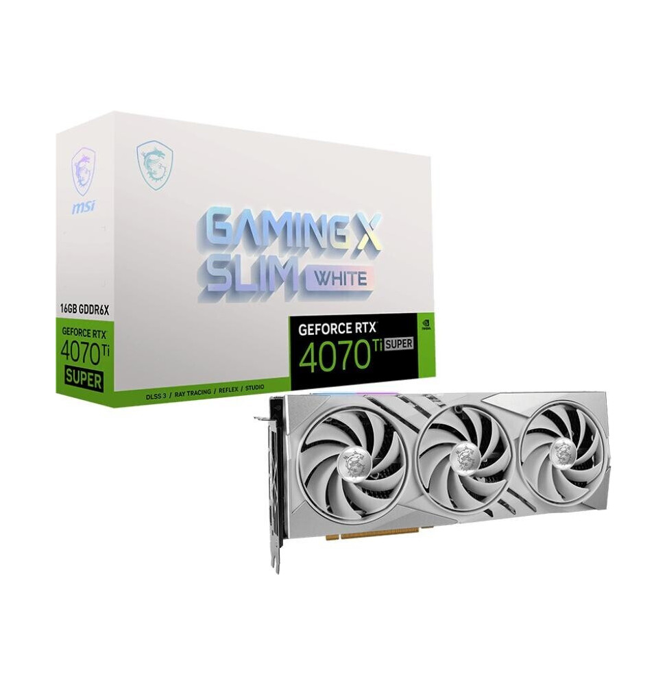 VGA MSI GeForce® RTX 4070 TI SUPER 16GB Gaming X Slim