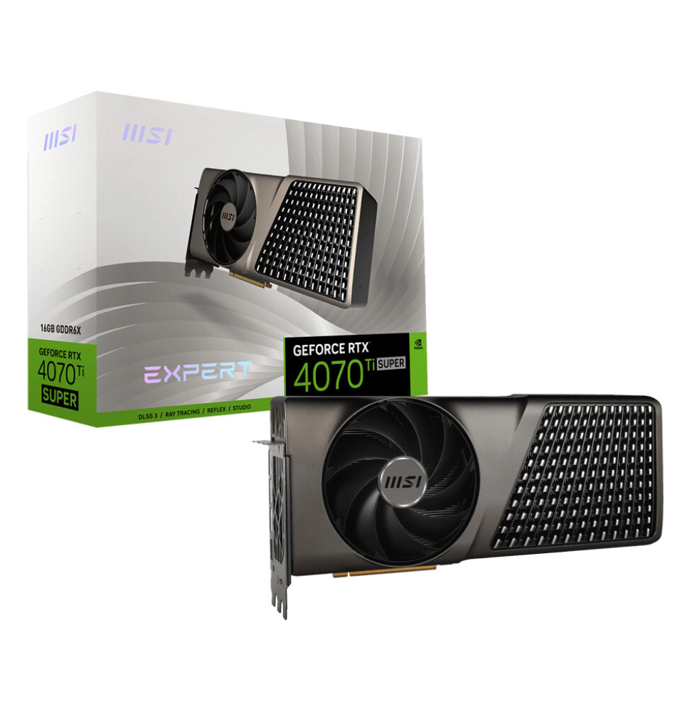 VGA MSI GeForce® RTX 4070 TI SUPER 16GB Expert