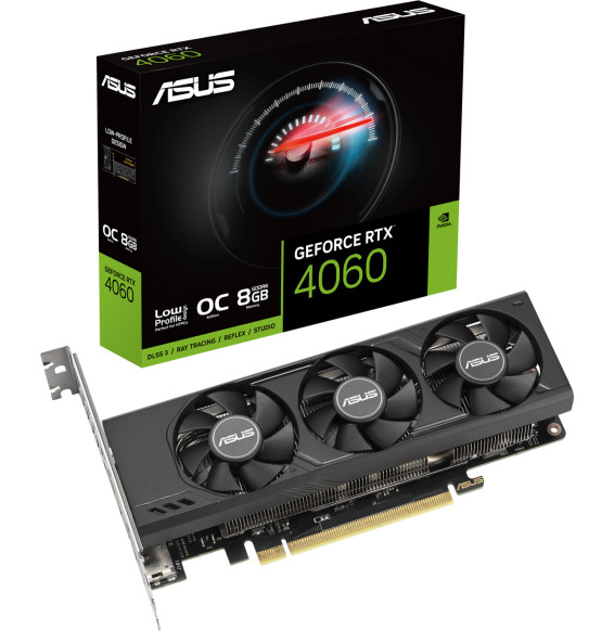 VGA Asus GeForce® RTX 4060 8GB LP BRK OC